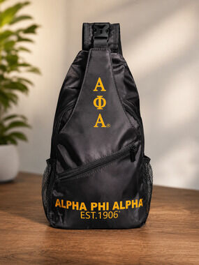 Alpha Phi Alpha Sling Bag: Greek Crossbody Backpack